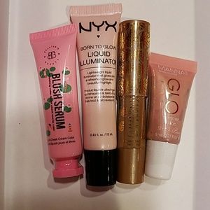 Blush & Highlighter Makeup sample sizes Lot